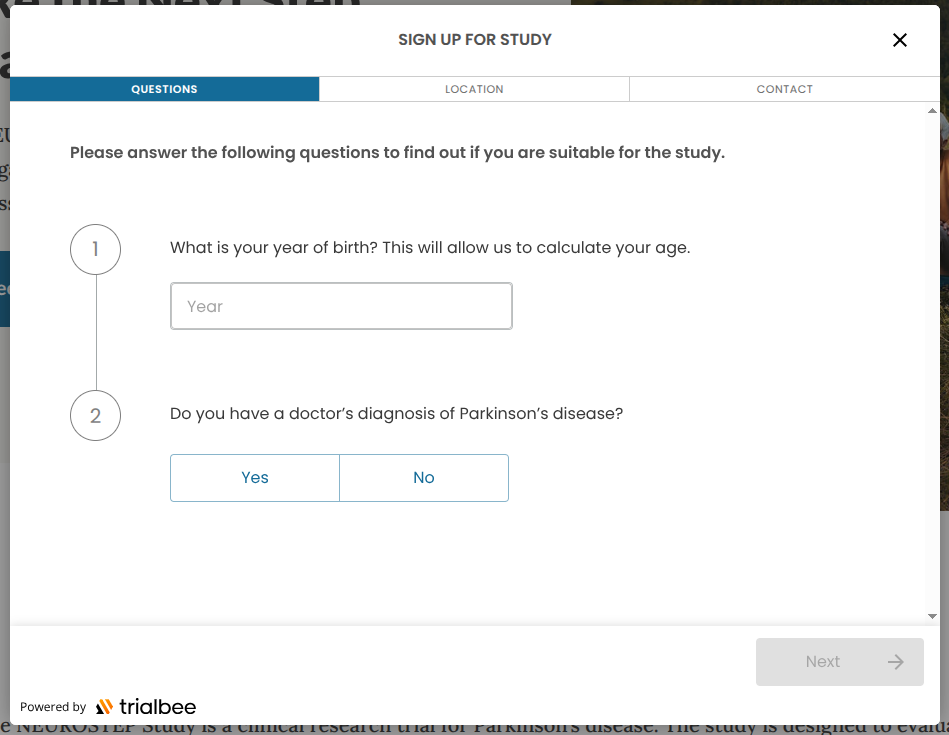 Example form being created from data returned by /rest/v1/candidates/questionnaires/